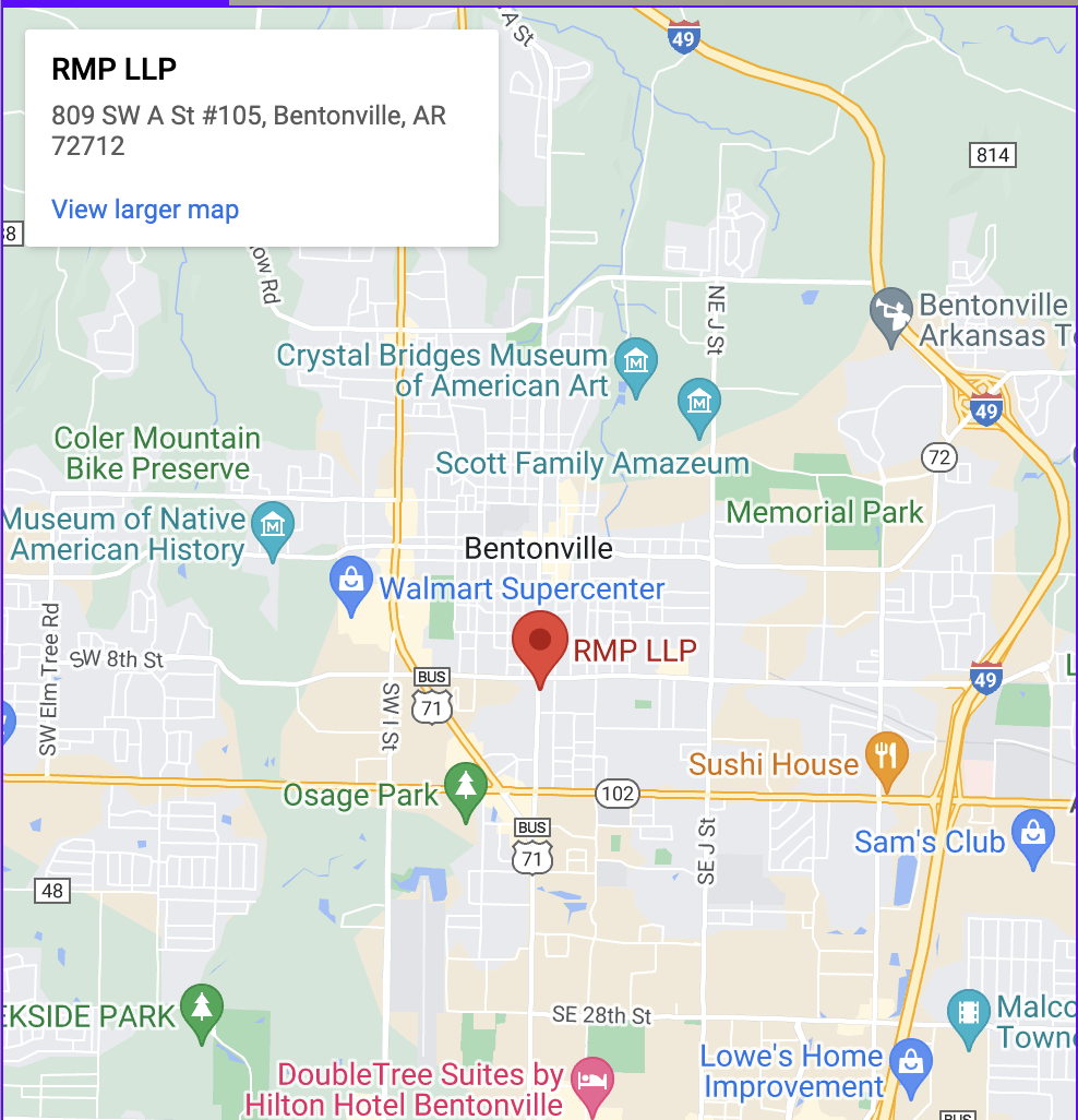 RMP Bentonville Arkansas Law Offices - RMP Law | Arkansas Attorneys at Law